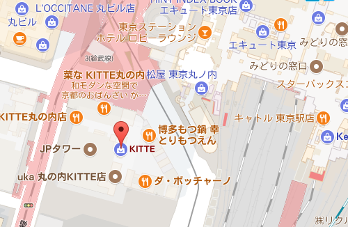 東京ＫＩＴＴＥ　地図